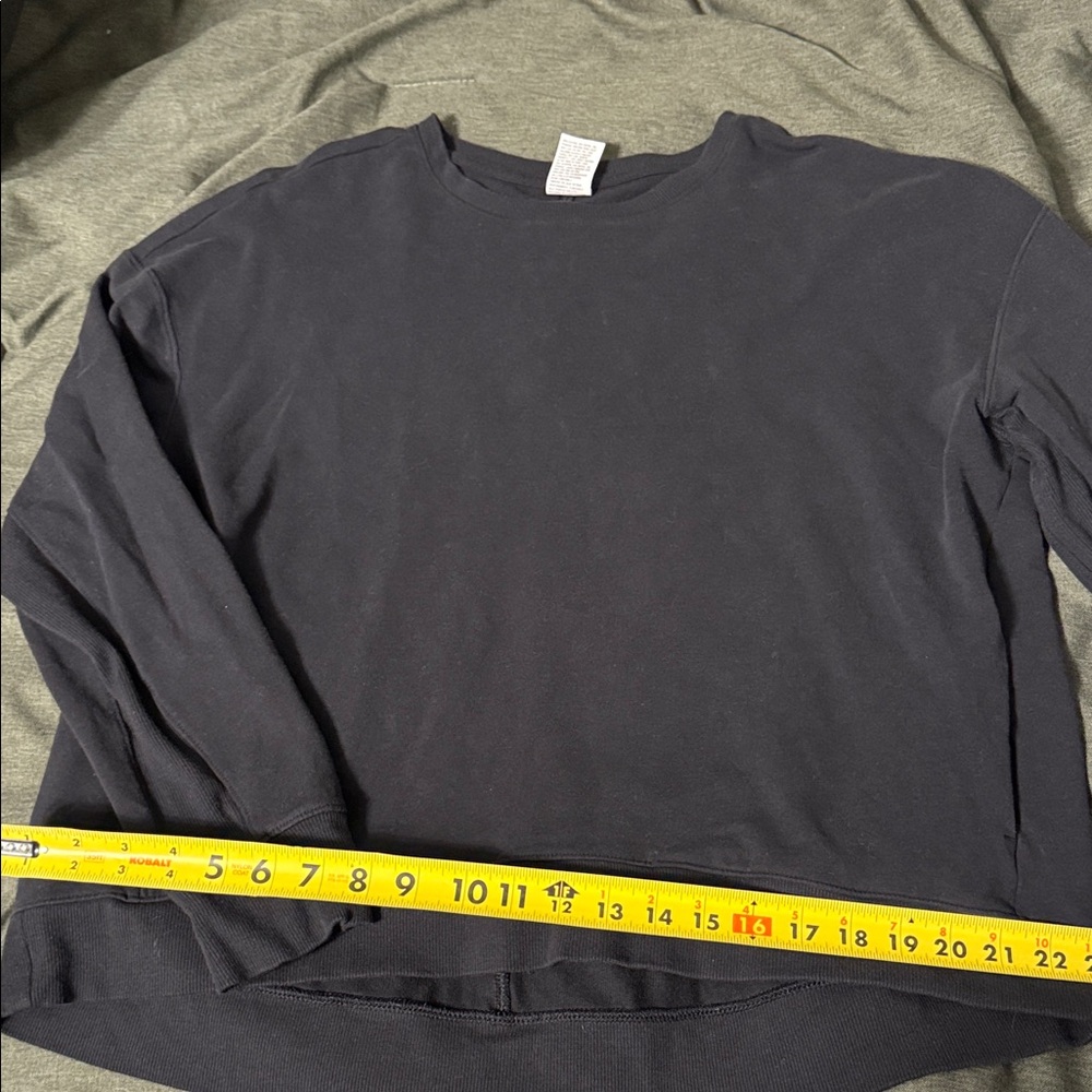 All in Motion Classic Black Women's Crewneck Sweatshirt Size XXL - Picture 6 of 6